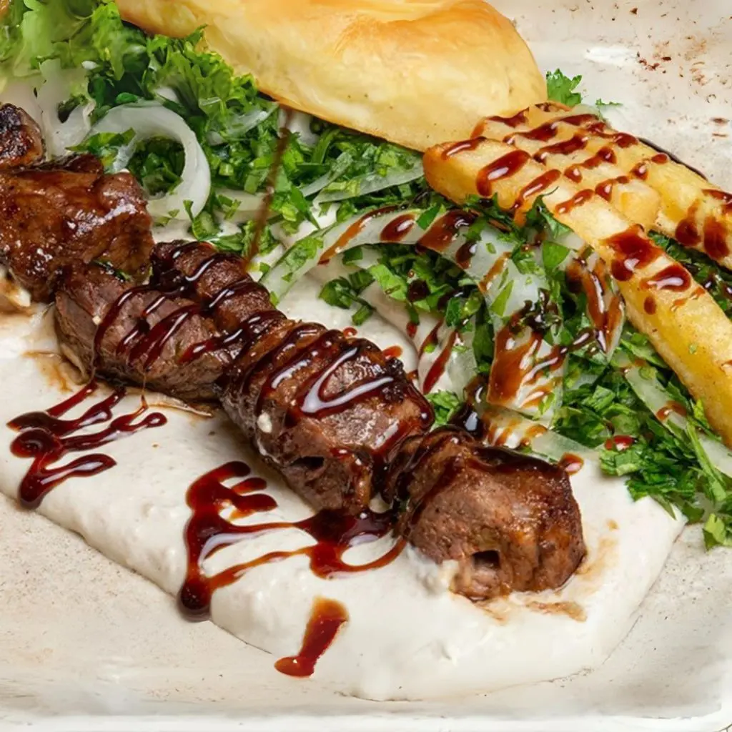 Sheep Meat Awsal Sandwich	